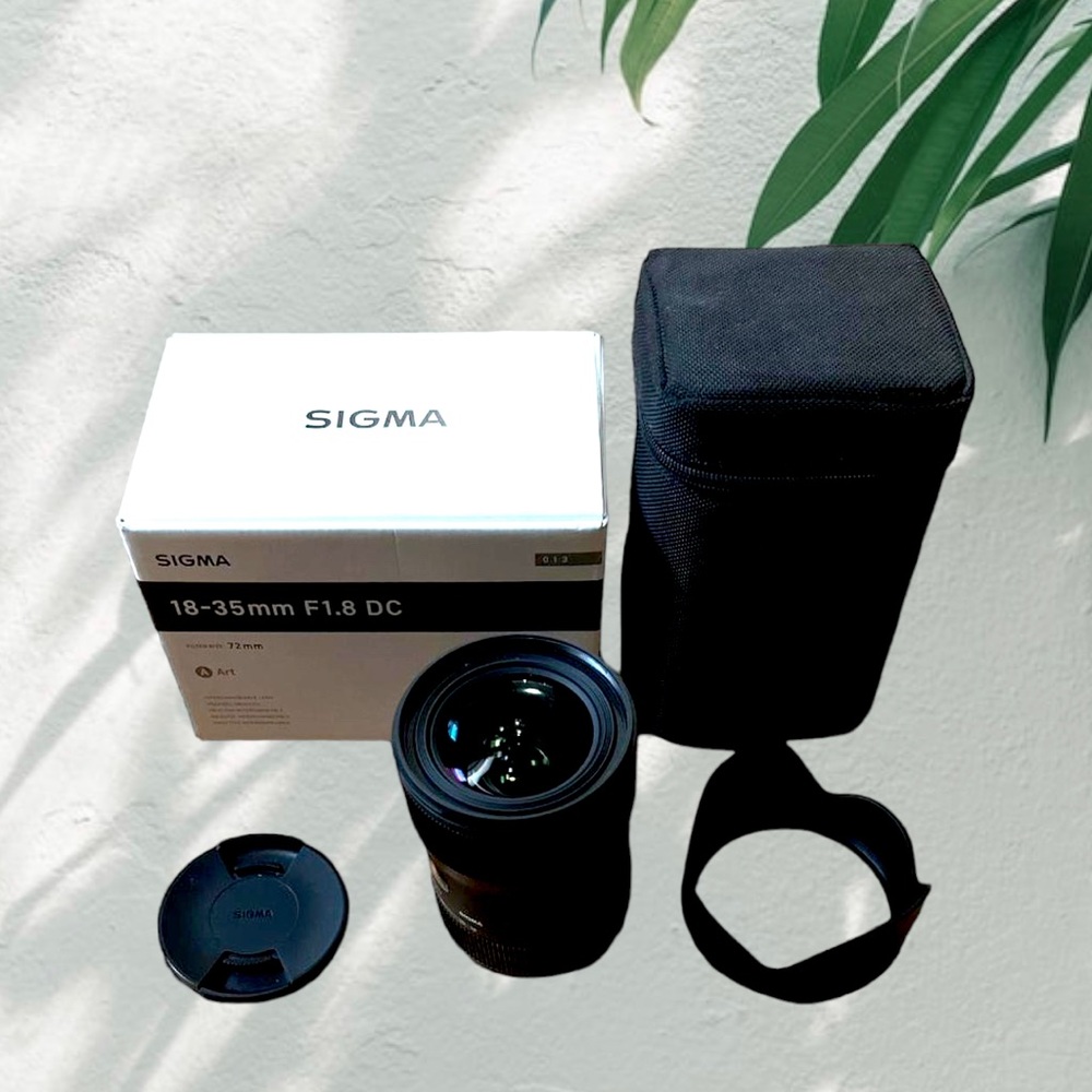 Brand New Sigma x Canon 18-35mm f/1.8 Lens